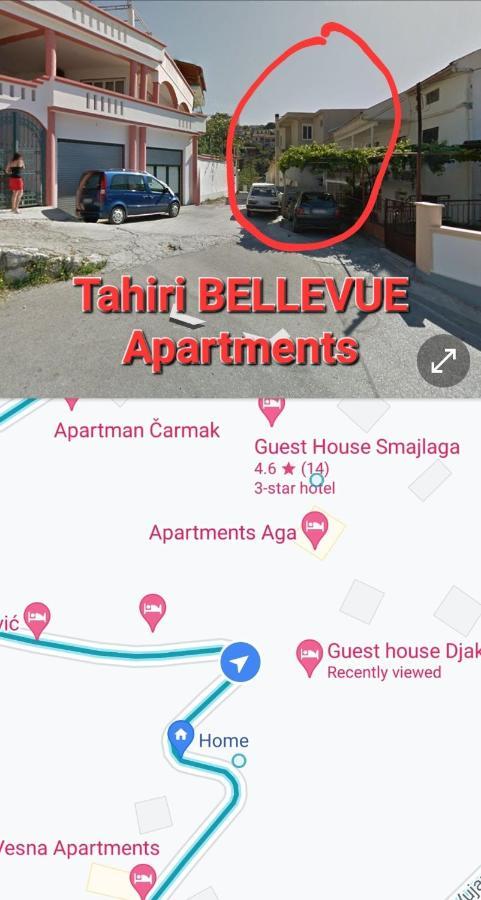 Tahiri Bellevue Apartments 乌尔齐尼 外观 照片